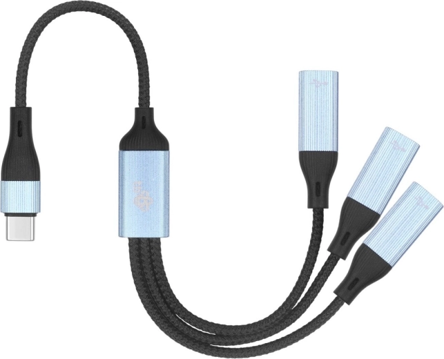 Splitter USB-C – 3× USB-C