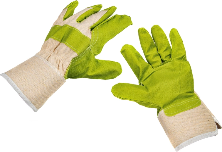 Mănuși de protecție pentru lucru Happy Green, mărimea 2XL/11