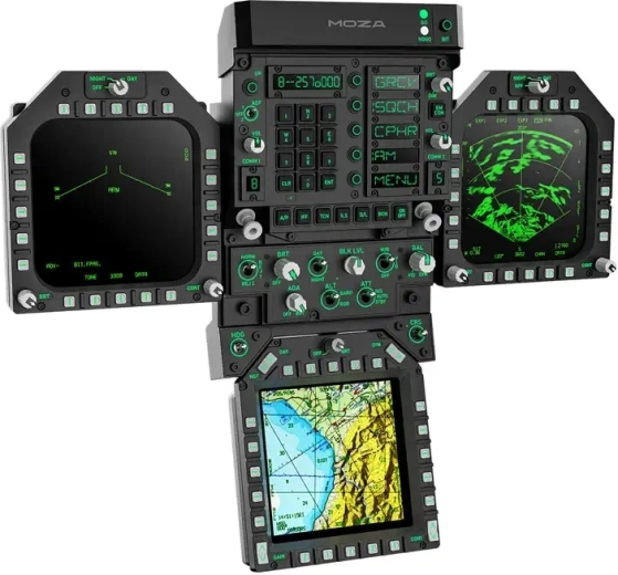Set modular de panouri de aviație MOZA Racing FMP18