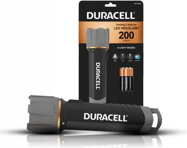 Lanternă din cauciuc Duracell 200 lm