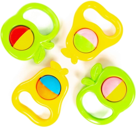 Zornăitoare pentru copii – set de 18 zornăitoare colorate