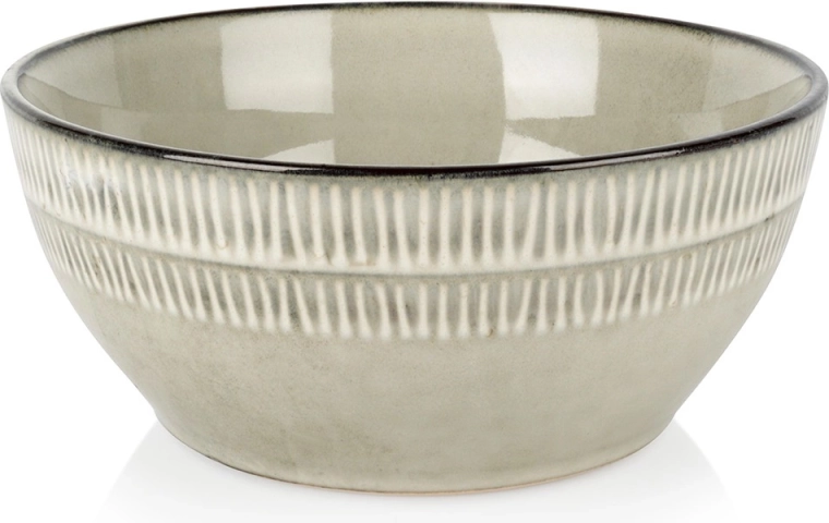 Bol ceramic gri 16 cm