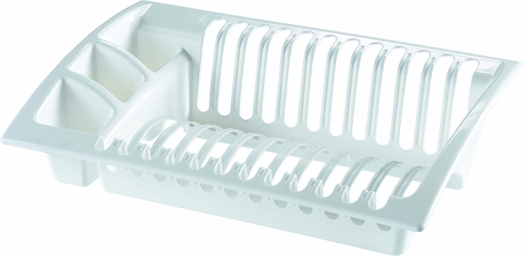 Scurgător din plastic pentru vase HEIDRUN 43 × 27 cm