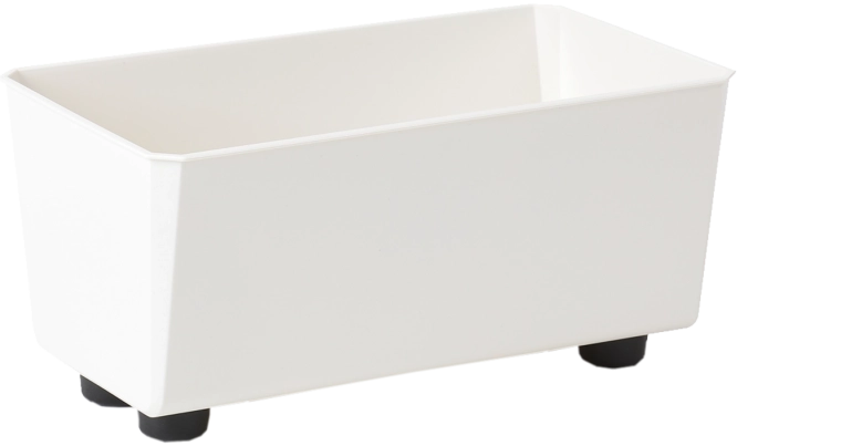 Ghiveci Saga crem 28 × 17 cm din plastic reciclat
