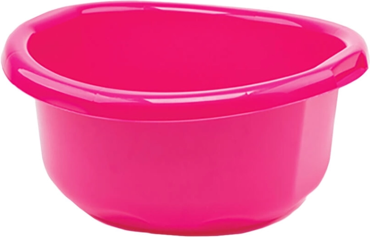 Lighean din plastic adânc cu mânere 20 l, diametru 45,5 cm, mix de culori