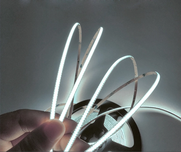 Lumină COB continuă fără puncte vizibile
