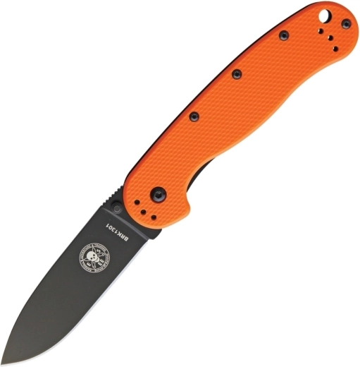 ESEE Avispa Black Orange cuțit de buzunar outdoor 8,9 cm