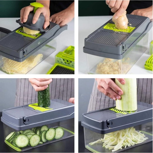 Pregătire mai curată datorită recipientului de colectare a ingredientelor