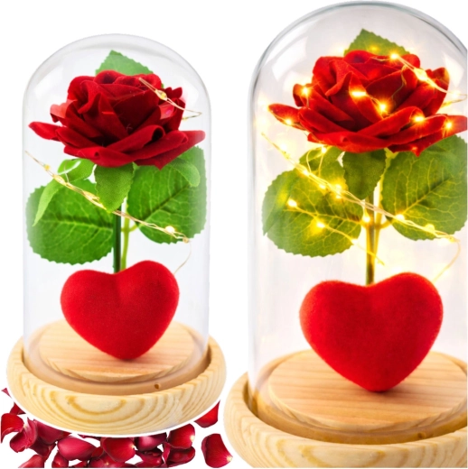 Iluminare LED romantică