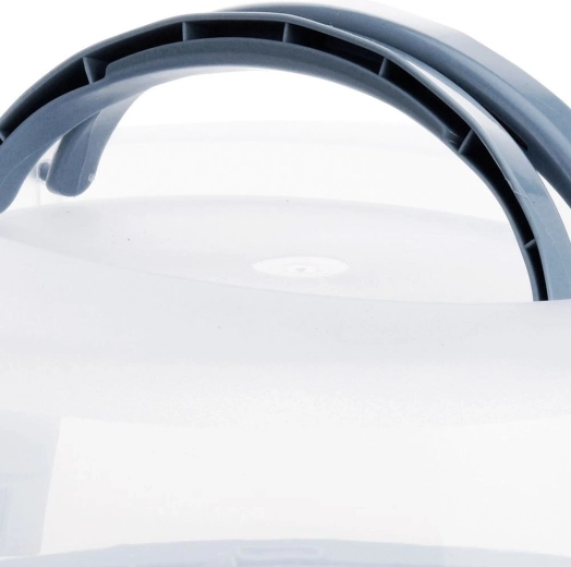 Cupolă transparentă cu mâner rabatabil