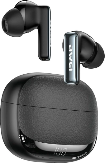 Căști Bluetooth wireless Awei TA19 ANC negre