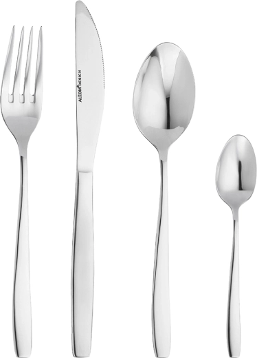 Planet set de tacâmuri din oțel inoxidabil 24 piese în cutie (flok)