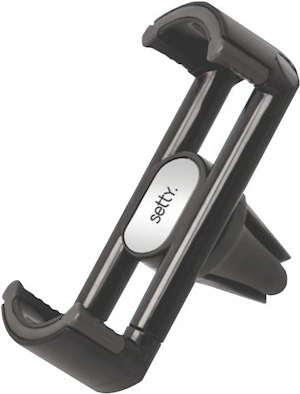 Setty suport auto pentru grila de ventilație, negru