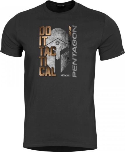 Tricou bărbătesc Pentagon Ageron Do It Tactical negru XL