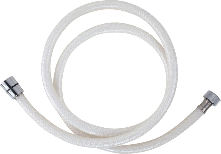 Furtun de duș 150 cm PVC alb