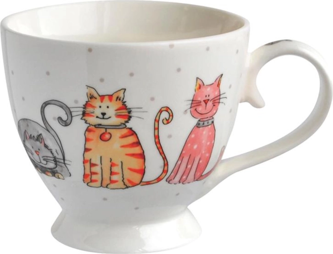 Cană ceramică Toro 420 ml pisică și câine