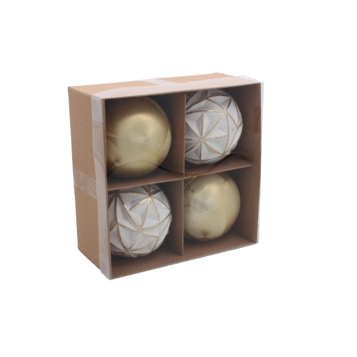 Execuție alb‑aurie de lux