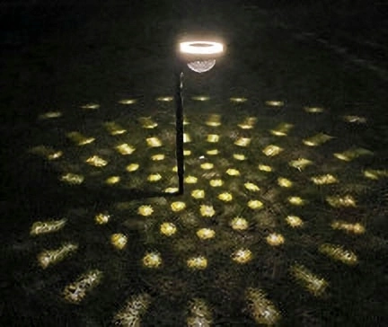 Lumină caldă stilată, cu efect decorativ