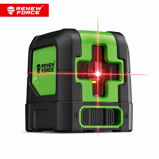 Nivelă laser cu linii în cruce Renew Force LS100 green