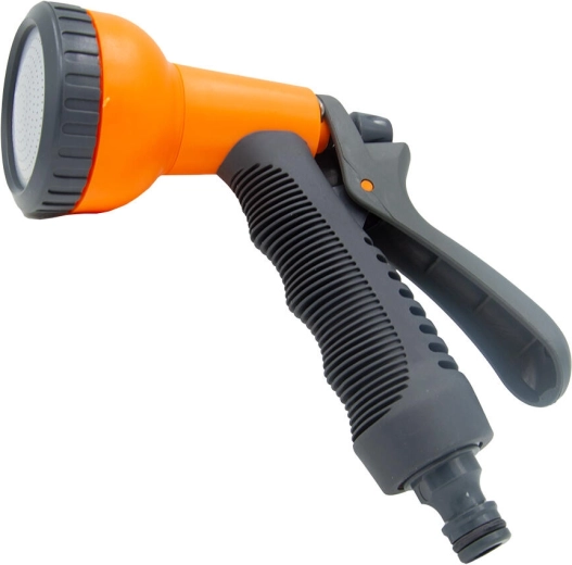 Pistol pulverizator cu cap tip trandafir DELUX pentru furtun de grădină