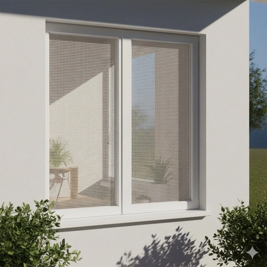 Plasă fină cu transparență maximă