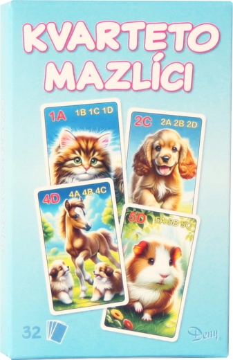 Joc de cărți Cvartet Animale de companie