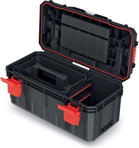 Organizare clară a sculelor și accesoriilor mărunte