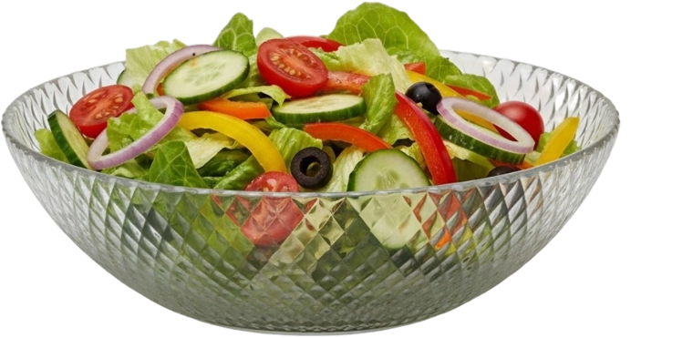 Bol pentru salată din sticlă Caralee 17,5 cm, 680 ml