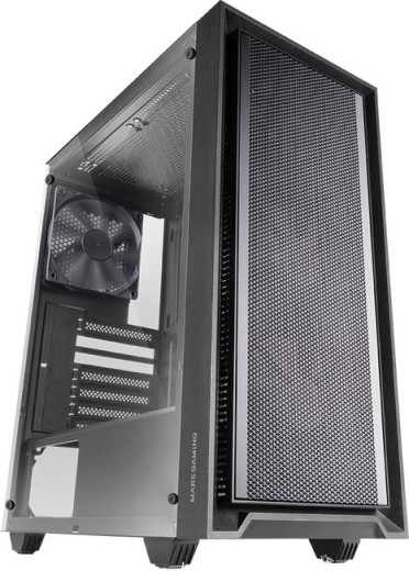 Carcasă PC MARS MC-PMAX Black ATX cu 4 ventilatoare FDB