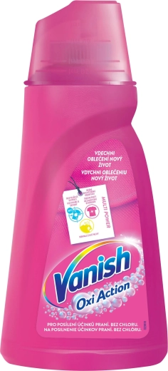 Vanish Oxi Action îndepărtător lichid de pete pentru rufe colorate 1 l