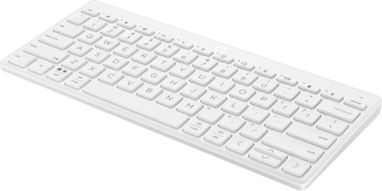 Tastatură compactă wireless Classic 350 albă