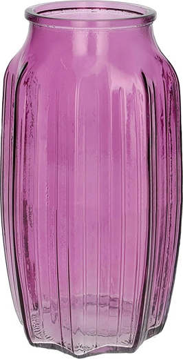 Vază Suko violetă transparentă 22 cm