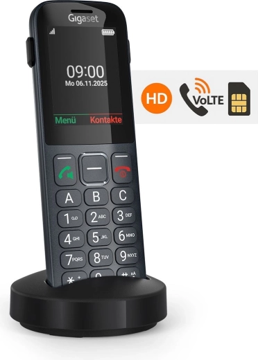 Gigaset Comfort 600 SIM 4G telefon mobil pentru seniori