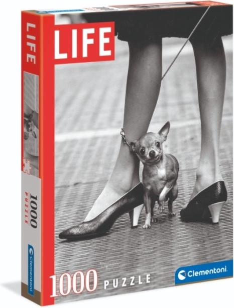 Puzzle Clementoni Life Chihuahua 1000 de piese – Chihuahua