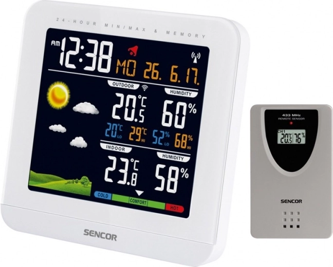 Stație meteorologică de birou Sencor