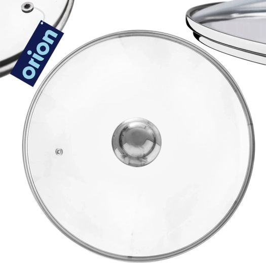 Margine din inox și mâner confortabil