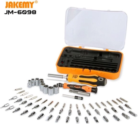 Jakemy set profesional de scule de precizie 66 în 1