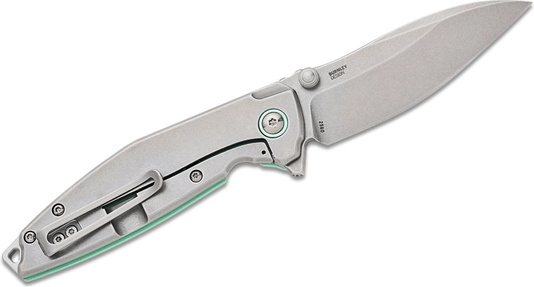 Lamă durabilă Sandvik 14C28N cu finisaj Stonewash