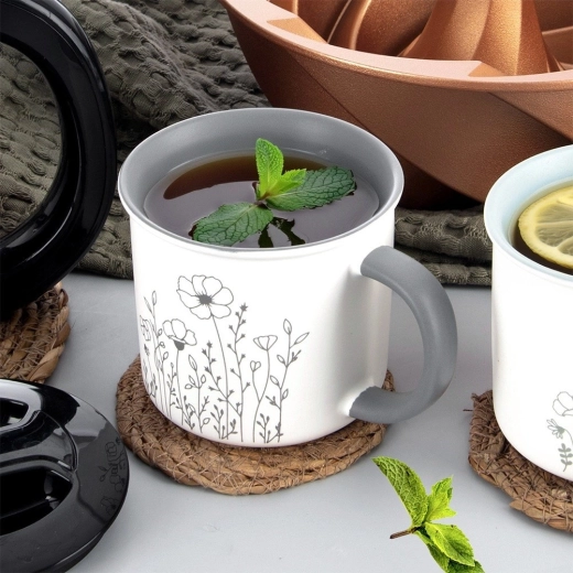 Design floral stilat pentru orice bucătărie