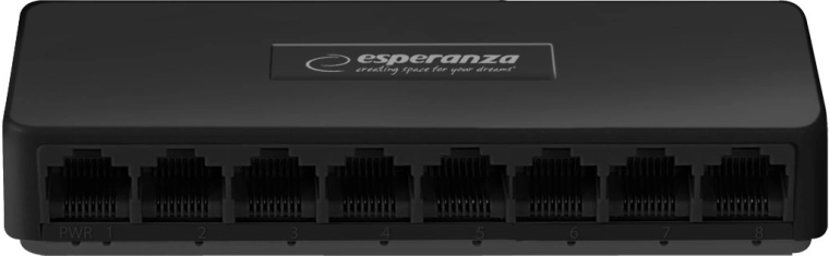Esperanza NOVA switch gigabit cu 8 porturi