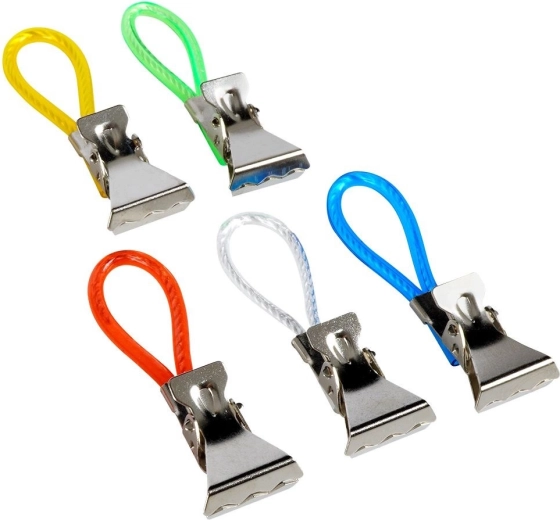 Bucle colorate pentru agățare și diferențiere ușoară