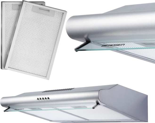 Hota submobilă 50 cm inox Berdsen