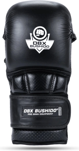 Mănuși MMA premium DBX Bushido Warrior – negre