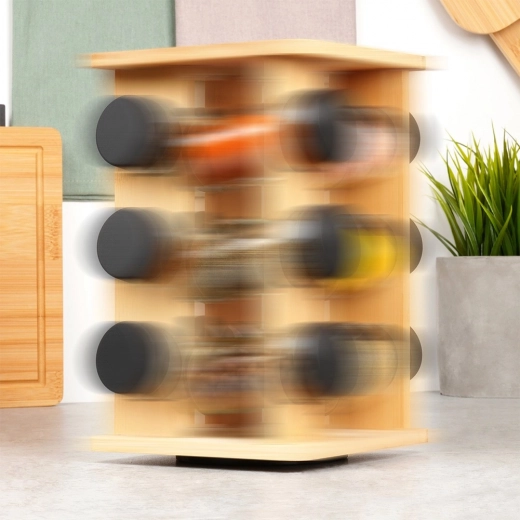 Design rotativ pentru alegerea rapidă a condimentelor