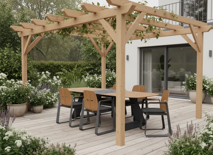 Cotiere din tec și finisaj durabil