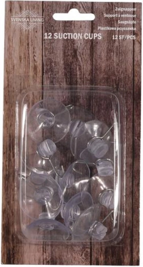 Set ventuze cu cârlig 32 mm, 12 buc.
