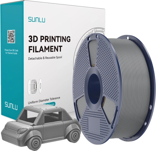 Filament PETG Sunlu – Gri