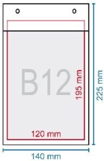 Plic cu bule B12 140 × 225 mm AROFOL