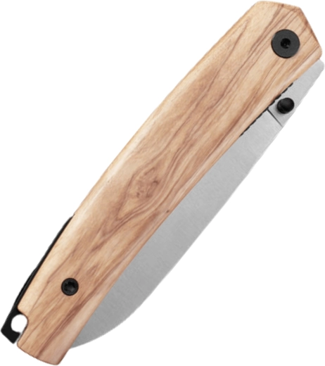 Mâner ergonomic din lemn de măslin