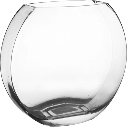 Vază din sticlă transparentă 21 × 9 × 19 cm